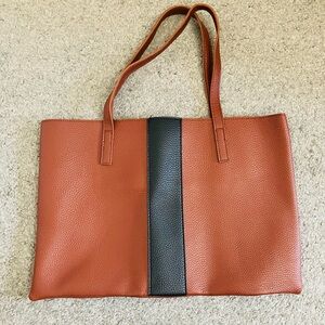 Vince Camuto Pebbled Leather Shoulder Tote/Purse